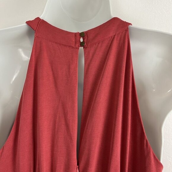 Anthropologie Moulinette Soeurs Eremita Dusty Rose-Coloured Loose Jumpsuit - Picture 12 of 15